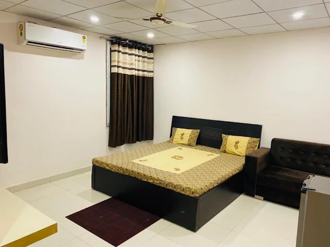 Single AC Room with sofa