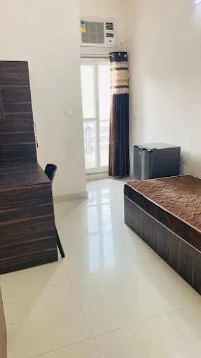 Single AC room with study table